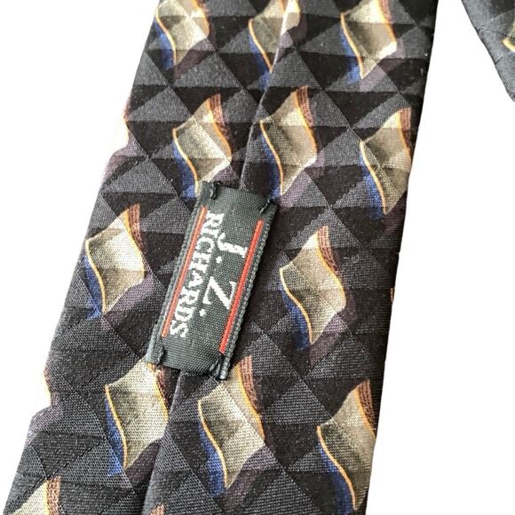 Pre Owned Men’s J. Z. Richards for Nordstrom Hand Crafted Tie Neck Tie Necktie - Picture 4 of 6